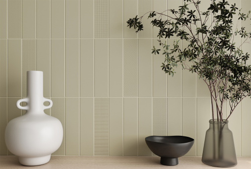 Керамическая плитка WOW Texiture 127137 Pattern Mix Sage 6,25х25 фото 2