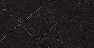 Керамогранит A7GI Marvel Nero Marquina Lappato 2PZ 75x150 фото