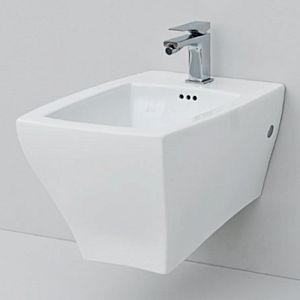 Artceram JAZZ Биде подвесное 54x36см c креплением, с 1 отв под смеситель ,цвет: белый фото