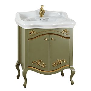 База Migliore Impero L68xH74xP51 см для раковины 70 см, 2 двери, цвет: Olivia 25976 фото