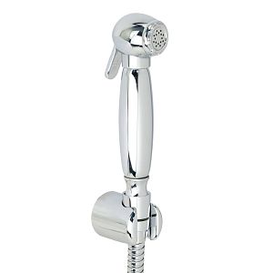 Гигиенический душевой набор Migliore Karina, лейка/держатель/шланг латунь, хром 20097 фото