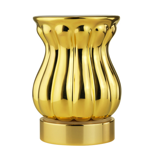 Стакан Migliore Olivia настольный, керамика золото/золото 24656