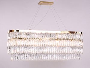 Подвесная люстра Newport 10128+8/S gold фото