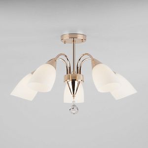 Люстра на штанге Eurosvet 30149/5 золото фото