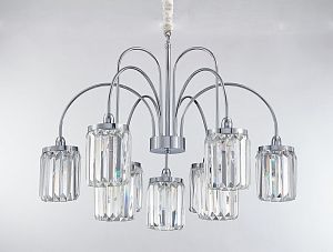 Подвесная люстра Newport 4506+3/C chrome фото