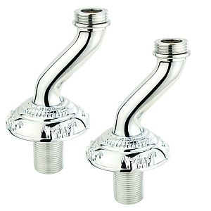 Полуколонны смесителя для ванны Migliore Cristalia Cristalia, хром 18572 фото