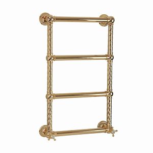 Полотенцесушитель Migliore Edera электрический, h710/790х410/490 мм SX(включение слева), золото 20296 фото