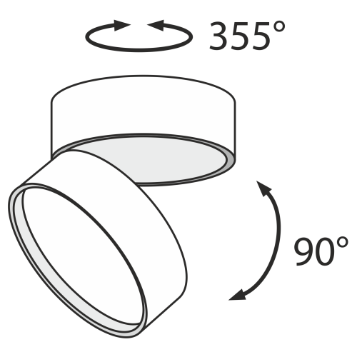 Потолочный светильник Maytoni Technical C024CL-L18W4K фото 8