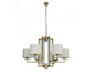 Люстра Newport 35406+1/C gold без абажуров фото