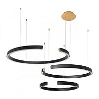 Подвесной светильник LOFT IT 10025/3 Black фото