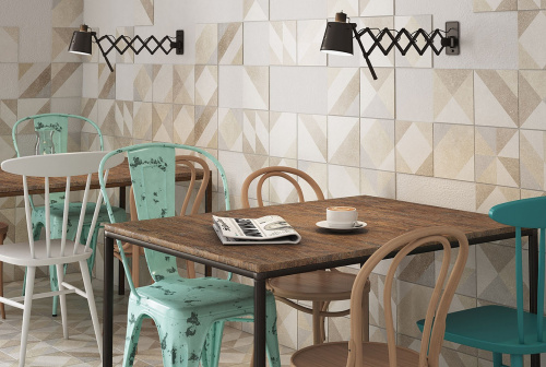 Керамическая плитка Equipe Elements 23542 Taupe (12 вариантов паттерна) 20х20 фото 2