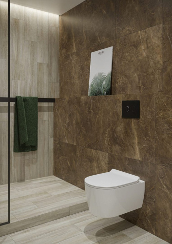 Керамогранит Cerrad Rapid Brown 60x60 фото 2