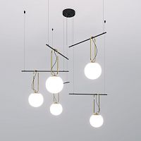 Подвесная люстра Eurosvet 70143/5 черный фото