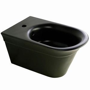 Биде подвесное Migliore Monaco, керамика, черный матовый 32069 фото