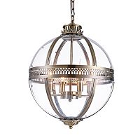 Подвесная люстра DeLight Collection KM0115P-4M antique brass фото