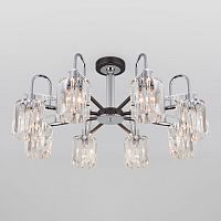 Люстра на штанге Eurosvet 70090/8 графит фото