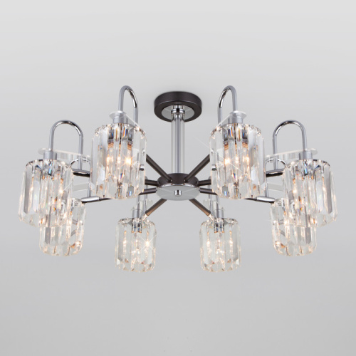 Люстра на штанге Eurosvet 70090/8 графит