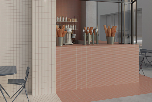 Керамогранит WOW Raster 131377 Line S Ash 15х15 фото 2