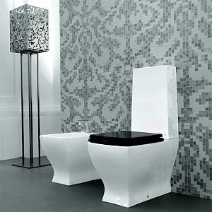 Artceram JAZZ унитаз моноблок 69х36см слив универсальный, с креплением, цвет: белый фото