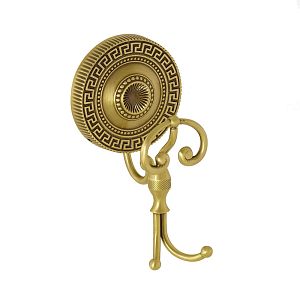 Крючок Migliore Montecarlo двойной с завитком, бронза 31533 фото