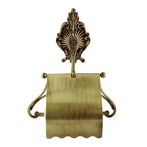 Бумагодержатель Migliore Elisabetta закрытый (с крышкой), бронза 16991 фото