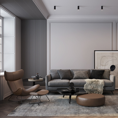 Потолочный светильник Maytoni Technical C052CL-01B фото 2