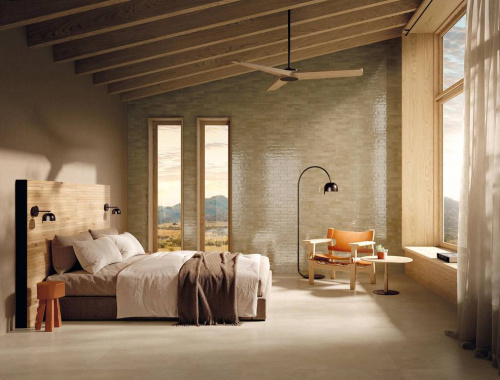 Керамогранит FAP Ceramiche fRMZ Glim Tortora Brillante 6x24 фото 2