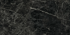 Керамогранит A7F9 Marvel Noir St. Laurent Lappato 2PZ 75x150 фото