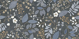 Керамогранит La Fenice Touch Evo Dec. Charme Blue Rett 60х120 (Италия) фото