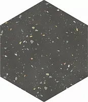 DNA Керамогранит 123386 Terrazzo Graphite Colours 32x36.8 фото