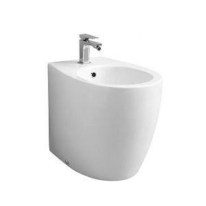 Artceram FILE 2,0 Биде напольное 53х37хh42см, 1 отв под смеситель, цвет: белый матовый фото