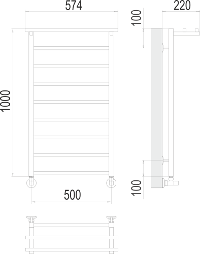 Контур с/п П9 500х1000 фото 2
