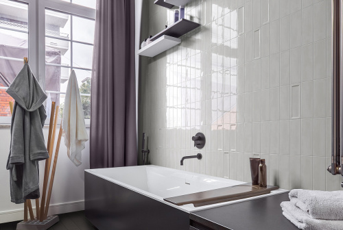 Керамическая плитка Equipe Island 31207 Frame White 6,5х20 фото 2