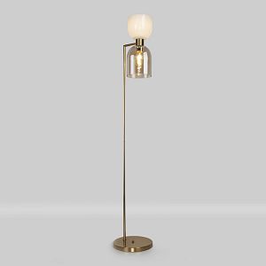 Торшер Eurosvet 01085/2 латунь фото