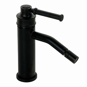 Смеситель для биде Migliore Ermitage Mini монокомандный, ручка сверху латунь, черный матовый 30854 фото