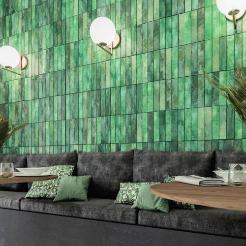 Плитка DNA Tiles Enamel 123146 Moss 5x25 фото 2