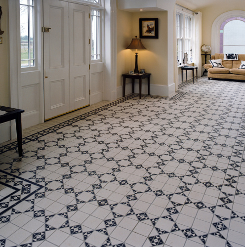 Керамогранит TopCer Victorian Designs L4416-1Ch White - Loose 10х10 фото 2