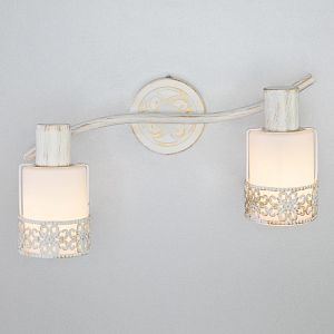 Спот Eurosvet 20025/2 белый с золотом фото