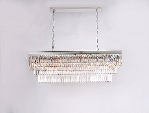 Каскадная люстра Newport 31116/S nickel фото