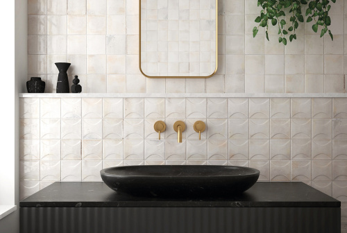 Керамическая плитка Equipe Hanoi 30010 White 10x10 фото 2