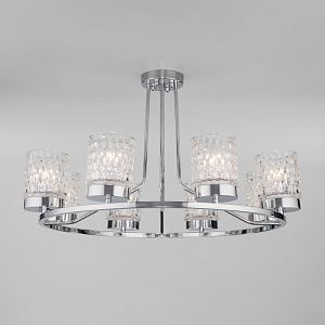 Люстра на штанге Eurosvet 60127/8 хром фото