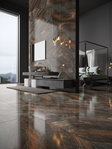 QUA Granite Imperial 120x60 коричневый полированная фото 7