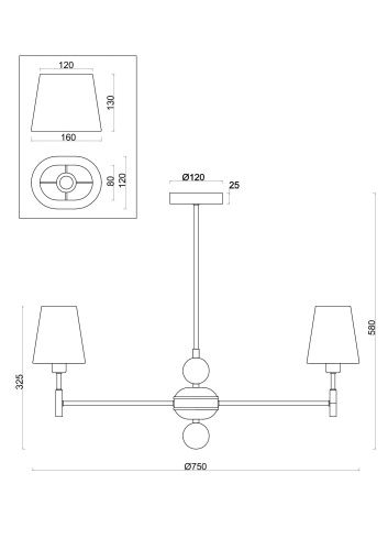 Люстра Freya FR2028PL-07N фото 2