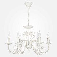 Подвесная люстра Eurosvet 60018/6 белый с золотом фото