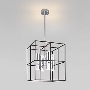 Люстра на штанге Eurosvet 70142/8 хром фото