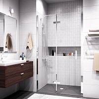 Wasserkraft Aller 10H05LBLACK Душевая дверь фото