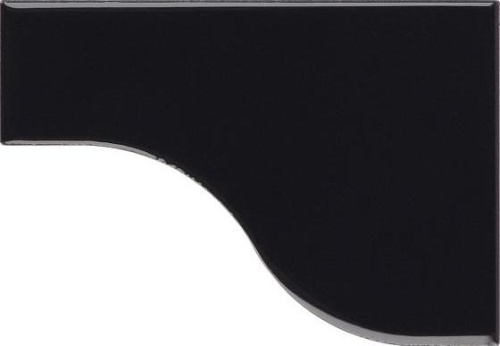 Плитка Equipe Curve 28849 Black Gloss 8,3x12