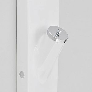 Artceram Sotto Up Стакан с крышкой, подвесной, цвет: белый/хром фото