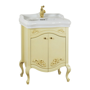 База Migliore Impero L61xH74xP48 см для раковины 60 см, 2 двери, цвет: Decape Sabbia 25966 фото