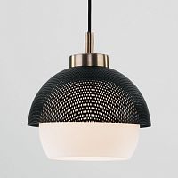 Подвесной светильник Eurosvet 50106/1 античная бронза/черный фото